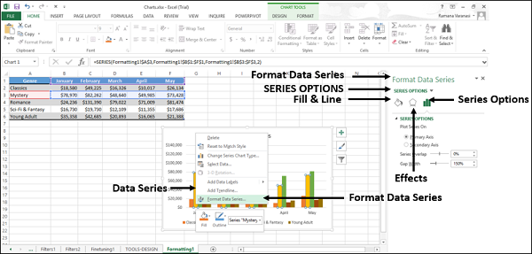 Format Data Series