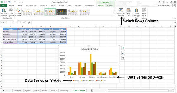 Switch Row/Column