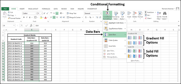 Data Bars