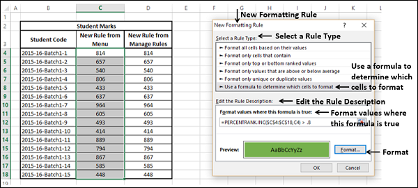 Edit Rule Description