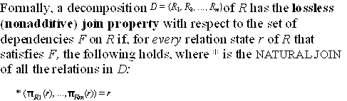 Nonadditive Join Property